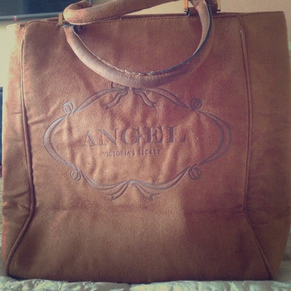 Victoria's Secret Brown Suede Bag
