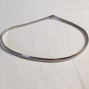 FREE GIFT: Silver Colored Plain Necklace