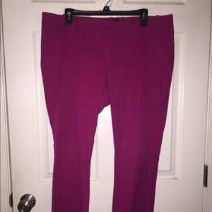 Pink dress pants
