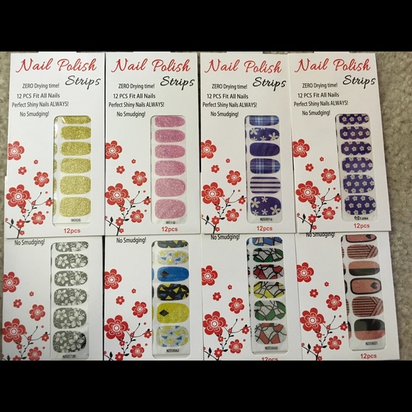 Nail polish strips