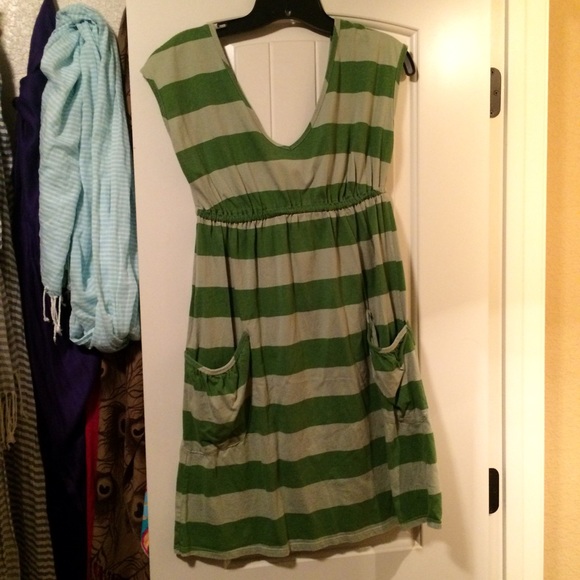 Target striped dress/cover up - Picture 1 of 1