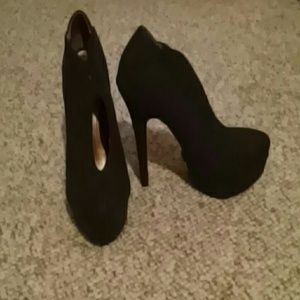 Black high heels