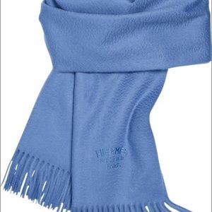 Hermes pure Cashmere Lavender Stole