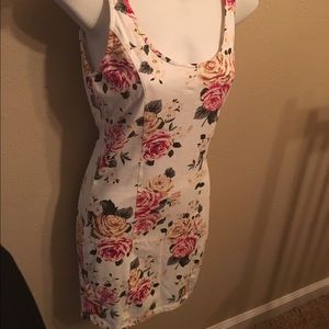 Floral bodycon dress