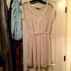 NWOT Ivory American Eagle Boho Dress