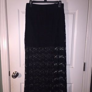 Black Maxi skirt