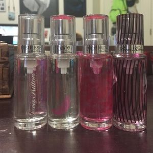 SET OF FOUR PARIS HILTON TRAVEL SIZE PERFUME SET