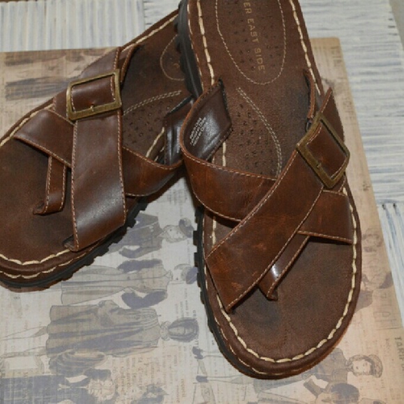 Lower East Side Shoes - Cute brown sandals.  Size 7.5