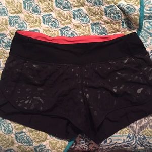 Lulu lemon cheetah print shorts size 8