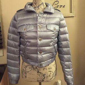 Bcbg MAXAZRIA cropped light weight packable jkt