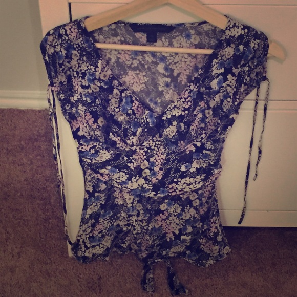 Dress floral Express blouse