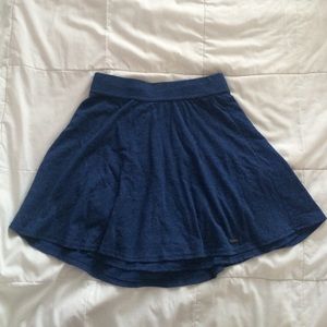 Navy blue skater skirt
