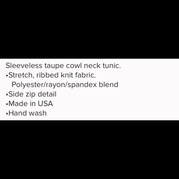 ✨ Cowl neck tunic ✨ - Picture 3 of 3