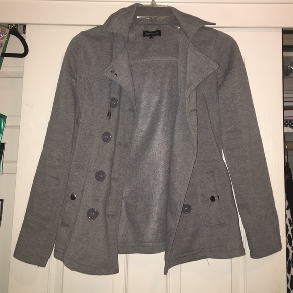Short Gray Peacoat