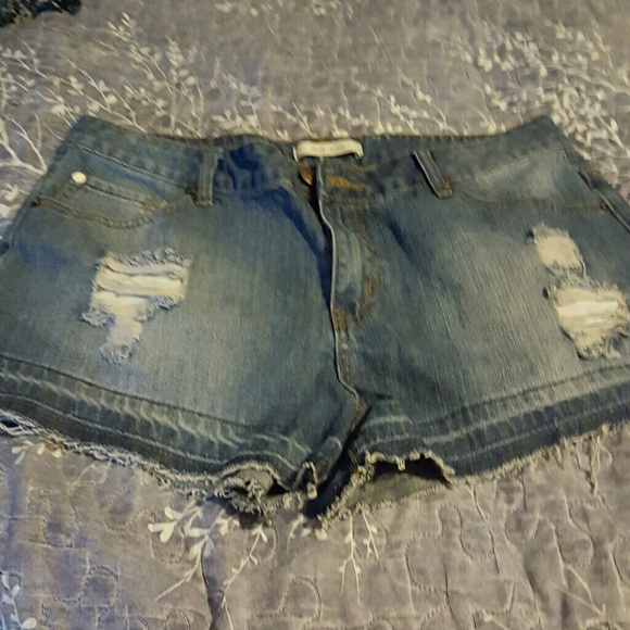 Adam Levine Jean shorts