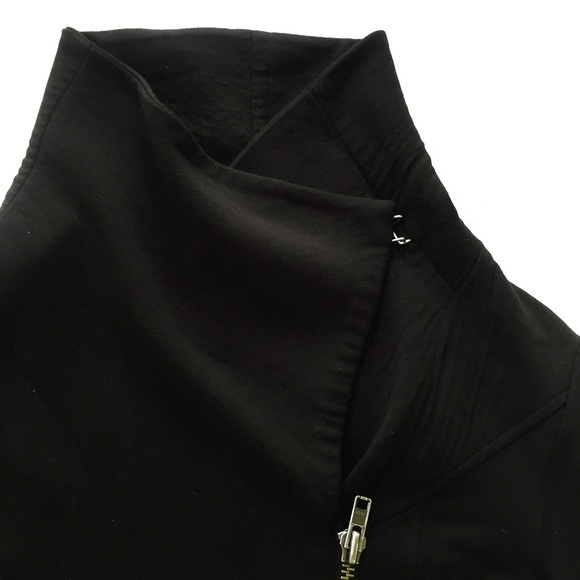 Helmut Lang Black Zip Up Size Small - Picture 2 of 4