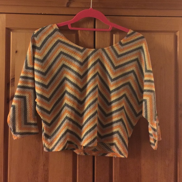 Crop top -multi color