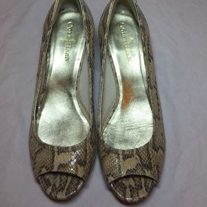 Cole Haan Snakeskin wedges Nike Air 8.5