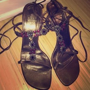 Authentic Stuart Weitzman Strappy Heels