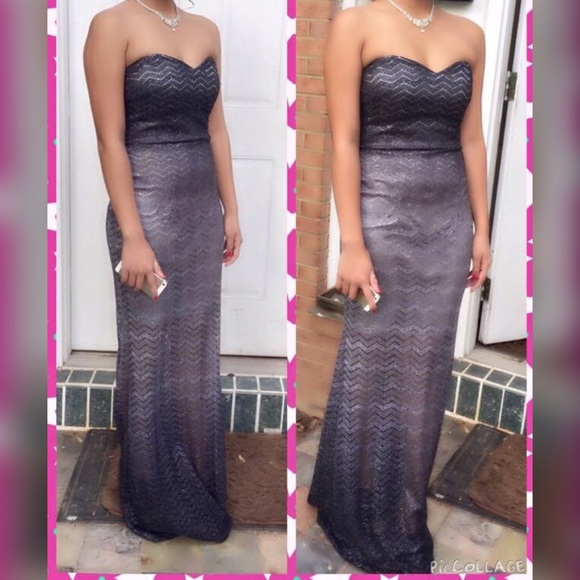 Elegant Black Prom Dress - Picture 4 of 4