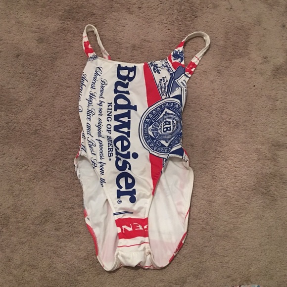 Budweiser bathing suit one peice