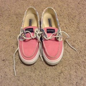Pink Sperry Topsiders!