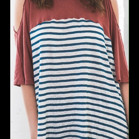 Gemma Mixed Media Top (S, M, L) - Picture 4 of 4