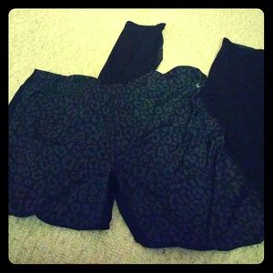 🌼Danskin Adorable Black Cheeta Print Leggings🌼