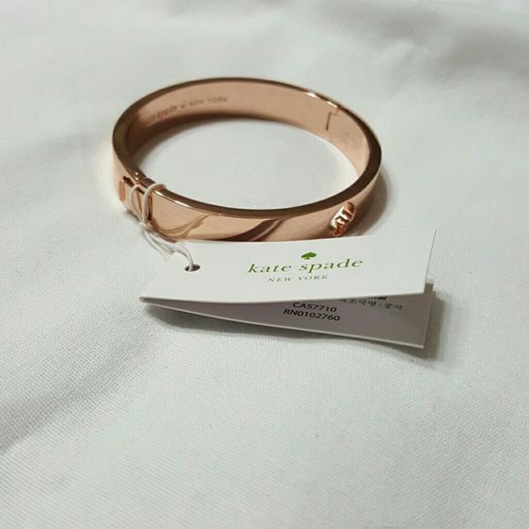 kate spade Jewelry - ♠Brand New Kate Spade Rose Gold Bracelet