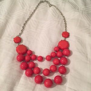 Coral Statement Necklace