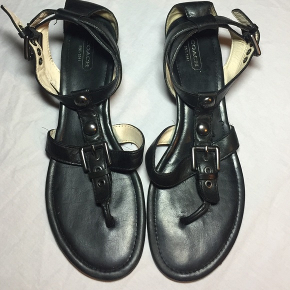 COACH Gladiator Sandals Size 10