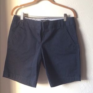 J. Crew Chino blue shorts
