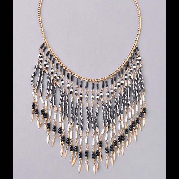 Stevie Fringe Necklace - Picture 1 of 3
