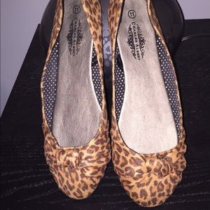 Cheetah Print Flats