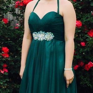 Green prom dress