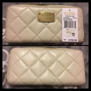Michael Kors Hamilton Continental Quilt Wallet