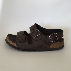 Birkenstocks - Brown Leather Size 8