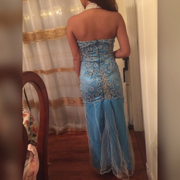 Mermaid Prom Dress - Picture 2 of 3
