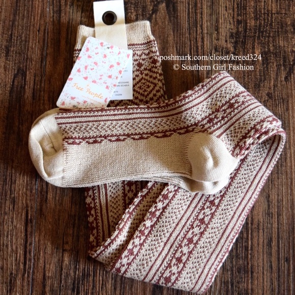 FREE PEOPLE Socks Thigh High Knee Tall Long Boot - Picture 2 of 4