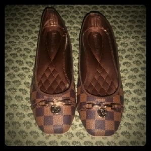 Leather Ballet flats