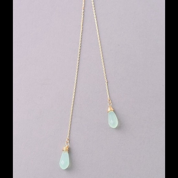 Joni Full Circle Necklace in Aquamarine