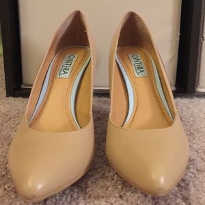 Cynthia by Cynthia Rowley size 7.5 nude heels