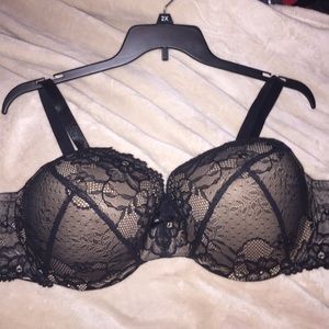 Never worn size 44DD torrid lace push up bra