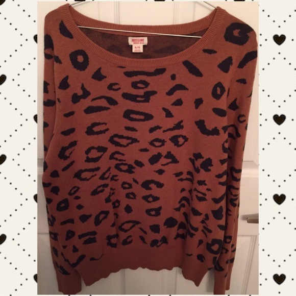Cheetah Print Sweater