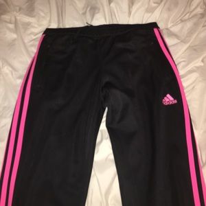 Pink adidas pants