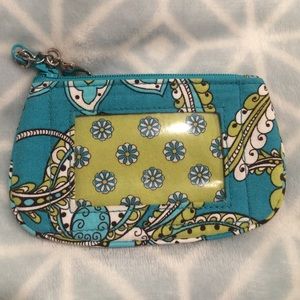 Vera Bradley Coin Purse PEACOCK
