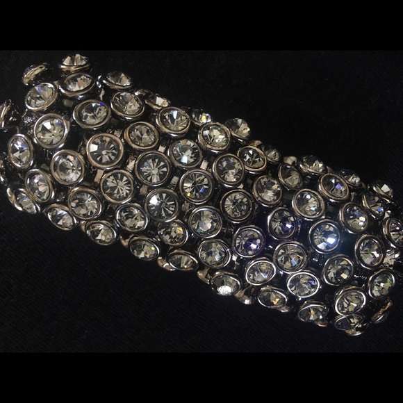 Faux crystal bracelet