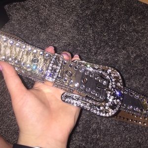 Camo Jeweled Belt 😍