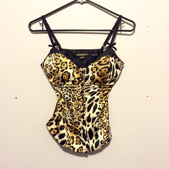Guess Leopard-Print Top