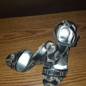 Baby phat snakeskin sandals